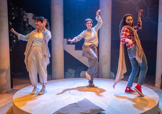 Review: Women Who Blow on Knots, at Arcola Theatre Women Who Blow on Knots_2767-©-Kate-Hockenhull-photography-scaled