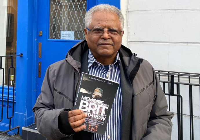 ‘I spent four years in prison waiting on death row, it makes you reflective’ Andy Tsege 1
