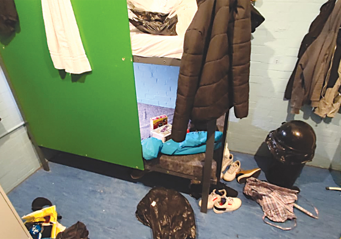 Hell hostel residents face move Hostel bedroom