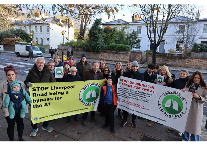Forgotten? Fury of ‘Save our Lungs’ as they find nobody is checking impact of new Highbury Corner layout Lungs Liverpool Road