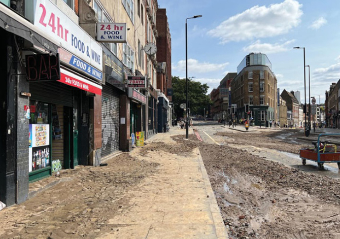 Pentonville flooding [Simon Lamrock]