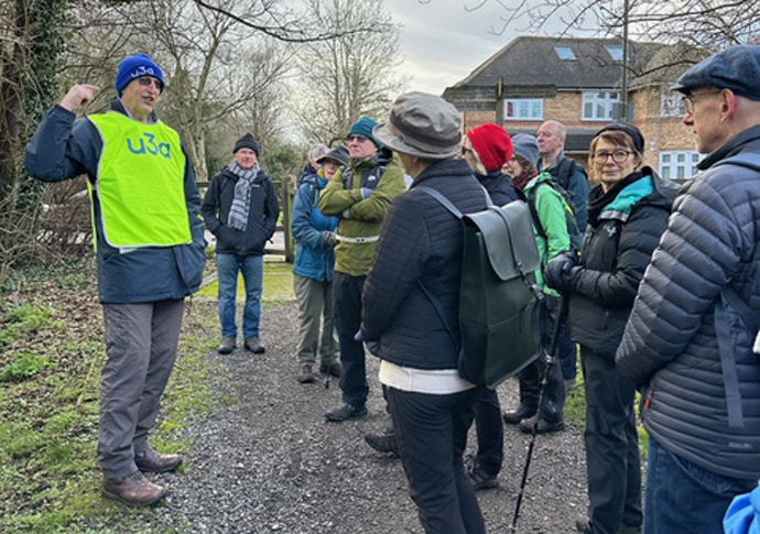 5,000-up for U3A walking group U3A 500th walk 1