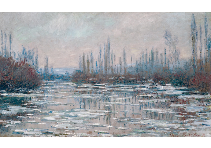 Lives of collectors Claude Monet ice 2