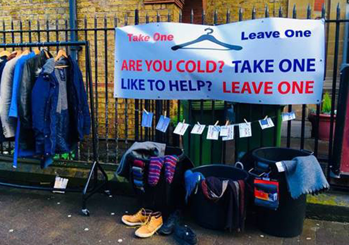 Gunners get ball rolling on winter coats scheme Rail take one leave one