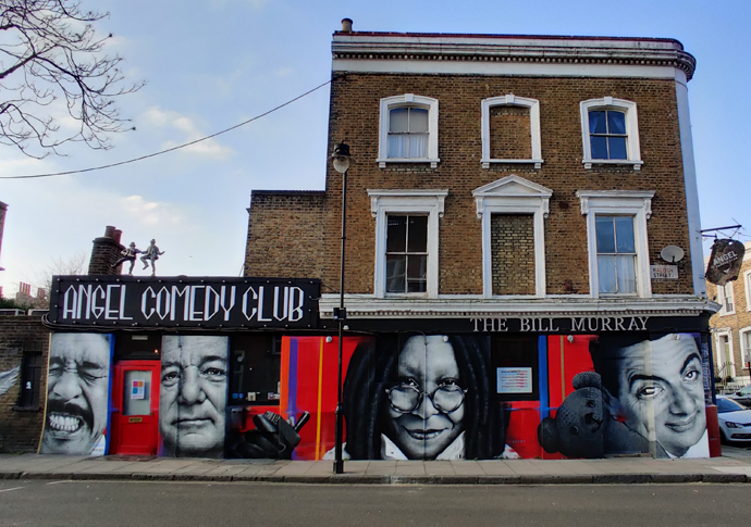 Hear the one about the comedy club crowned best in London? Bill Murray Outside