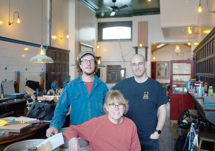 Glass in Pocket: pub opens on old carriage house site Pocket Peter Holt - Jo Sherren - Joao Neves who is the general manager-1