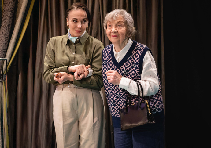 Amanda Abbington and Alison Liney