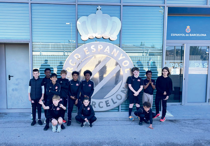 Elite showcase their skills in Spain Espanyol Camden Elite