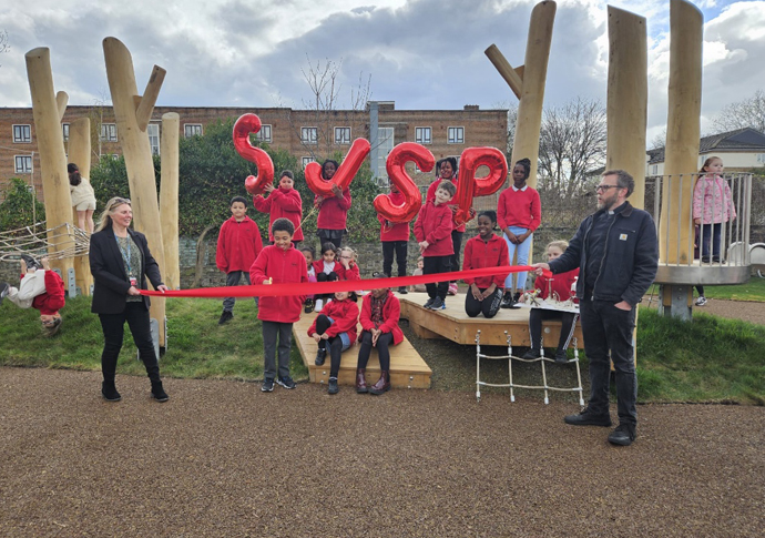 School playground designed by pupils opens Playground 3