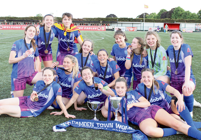 Club’s success story fit for Hollywood Camden Town WFC_Team photo 2