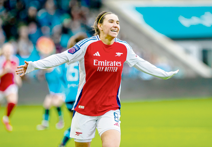 Barclays Women Super League, Manchester City vs Arsenal at the Joie Stadium, Manchester, 2nd February 2025