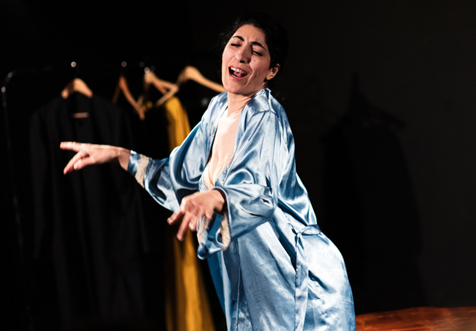Review: Saria Callas at Camden People’s Theatre Saria Callas 4 - Photo courtesy of Harry Elletson