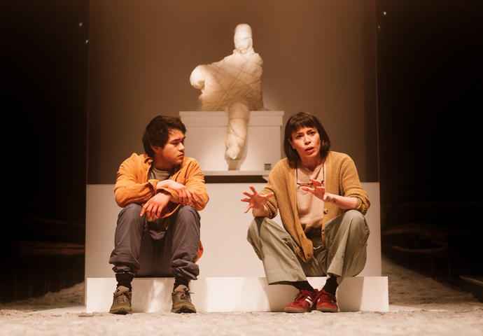 Review: Scenes from a Repatriation at the Royal Court (c) Alex Brenner. No use without credit.