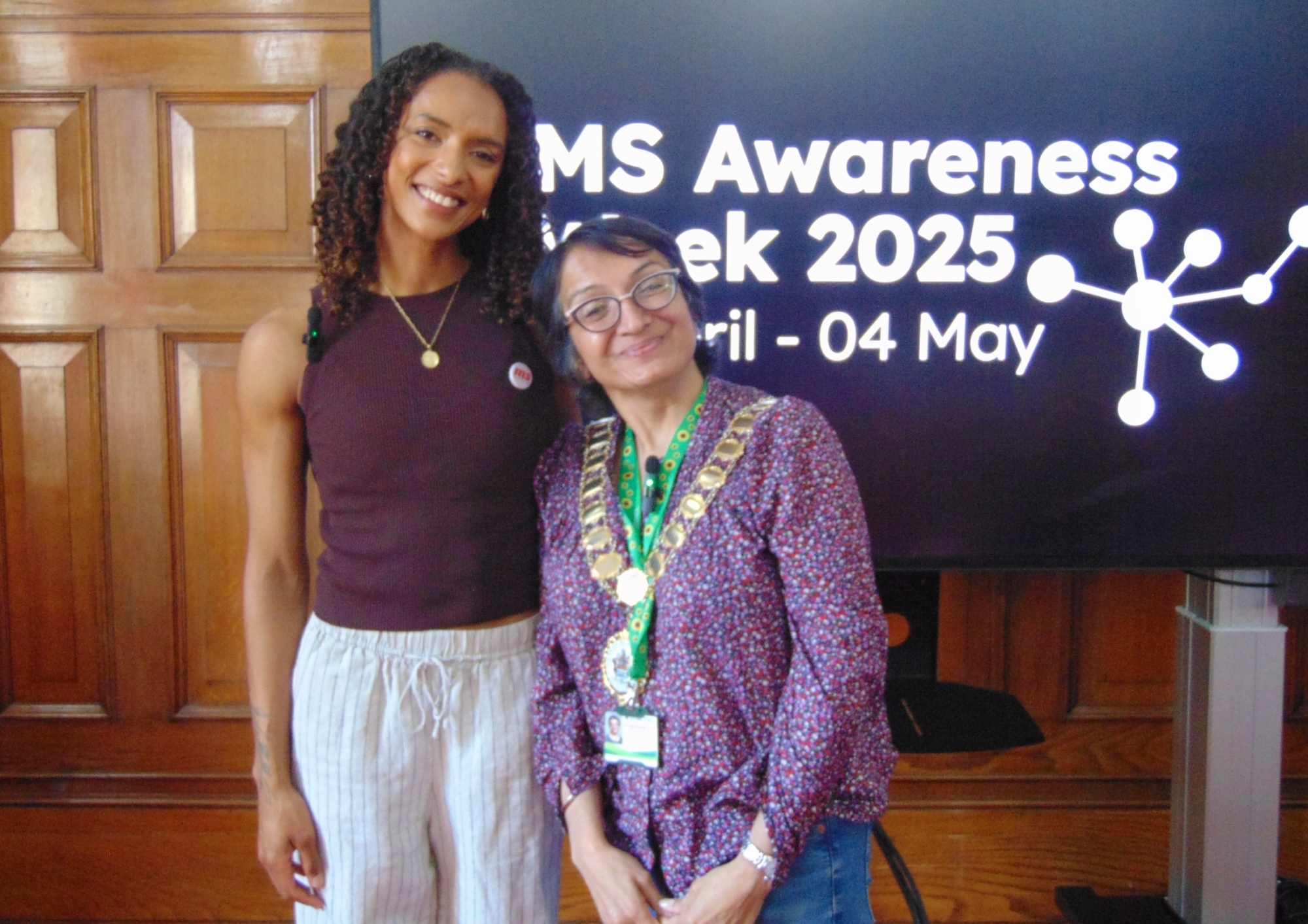 Olympic hero Lina urges more conversation about MS ms olympian (1)