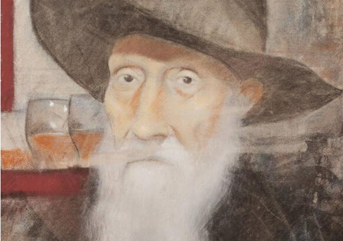 ‘Old Odell’: out-of-work actor who kicked King George V out of his favourite chair E J ODELL ArtistChristopher Richard Wynne Nevinson (London England 1889 - 1946)
