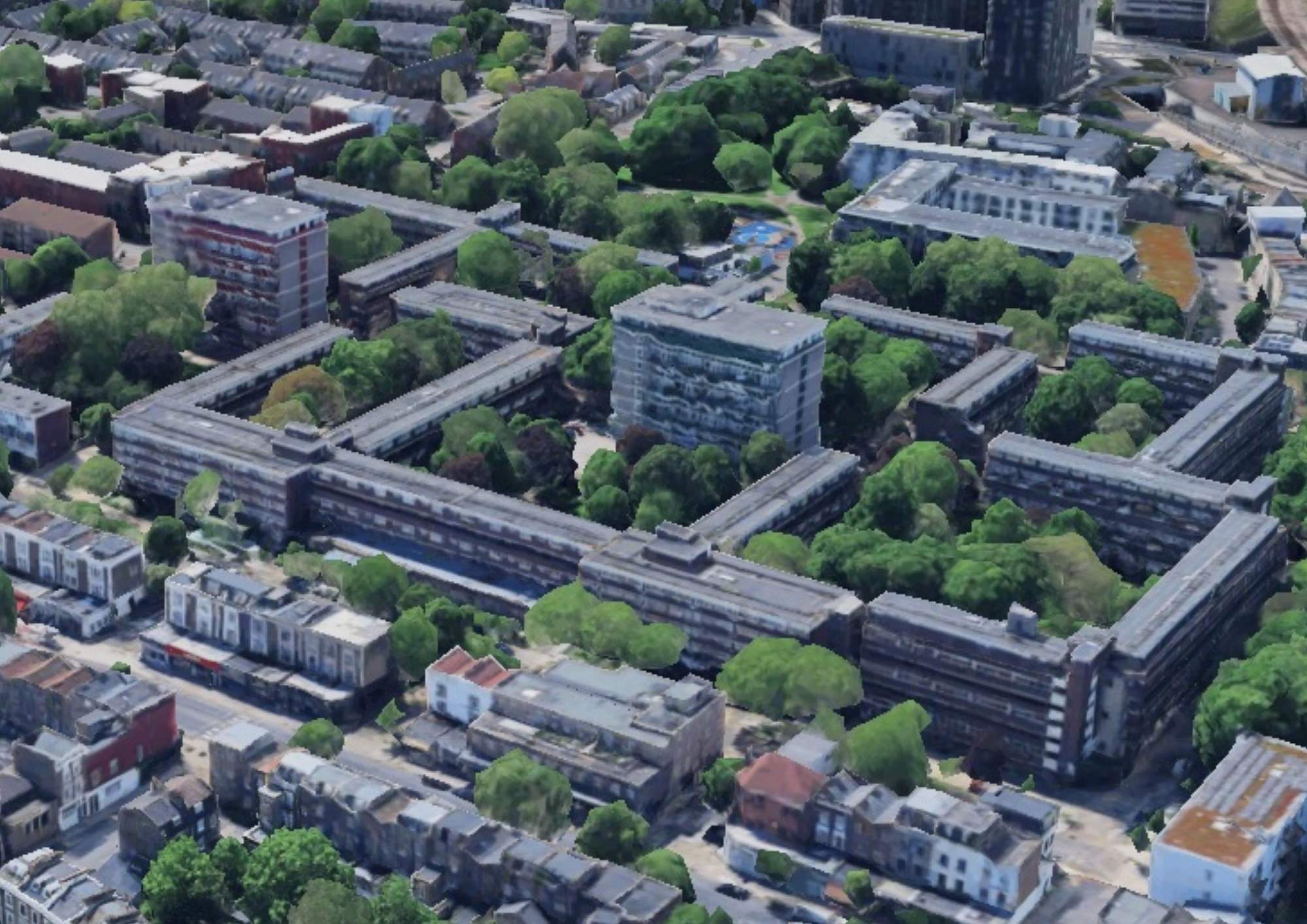 bemerton estate GOOGLE EARTH