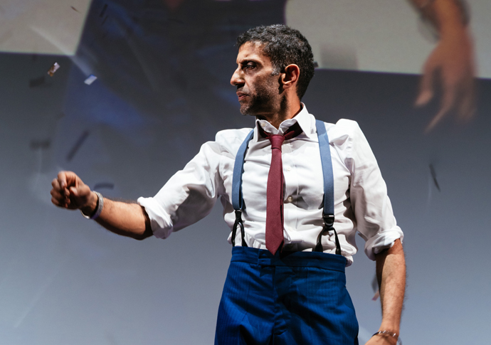 Review: The Estate, at Dorfman, National Theatre Adeel Akhtar (Angad) in The Estate at the National Theatre. Photographer Helen Murray_290