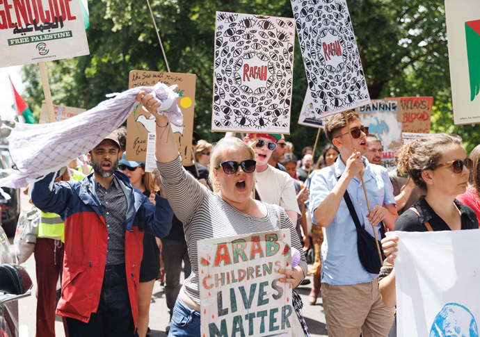 Barclays protest 1