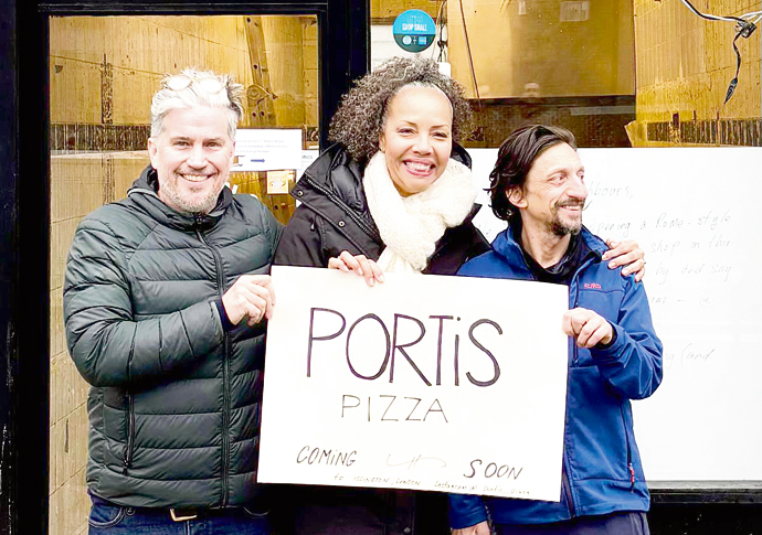 Turned out slice again! How ‘start up’ school gave Tom a pizza of the action Pizzeria start-up school_Tom Dika Max L-R-new