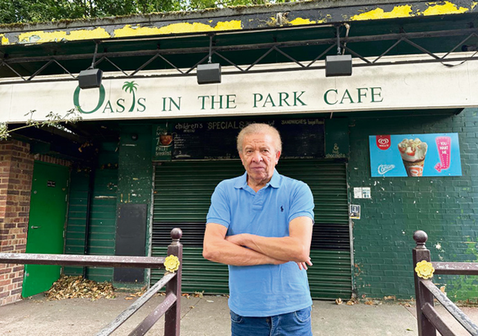 New Fields café ‘unaffordable’, says Town Hall Yehia El-Nemer WhatsApp Image 2025-07-16 at 10.25.48