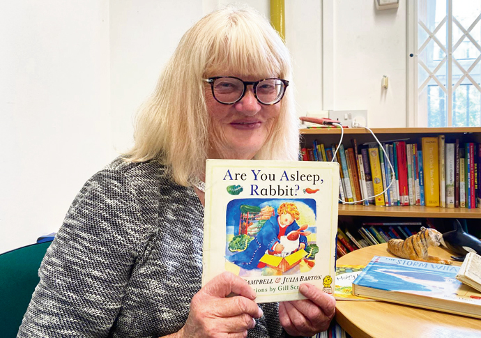 Are you sitting comfortably? Gran’s stories from lockdown are online hit Alison Campbell cutout