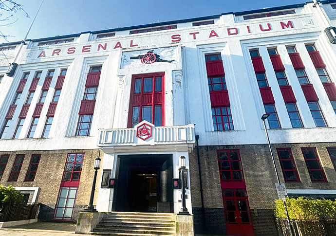 Wait for stadium fire safety work goes into extra time Arsenal old stadium in Highbury