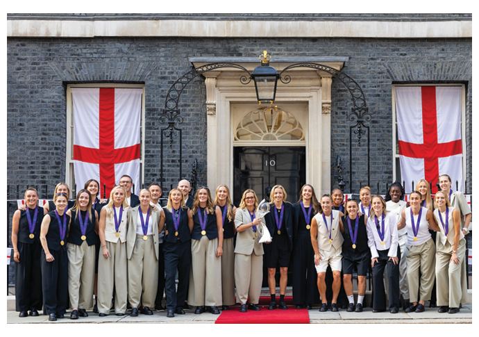 They’ve gun it again! London Lionesses bring the cup home England credit Alecsandra Dragoi - No 10 Downing Street