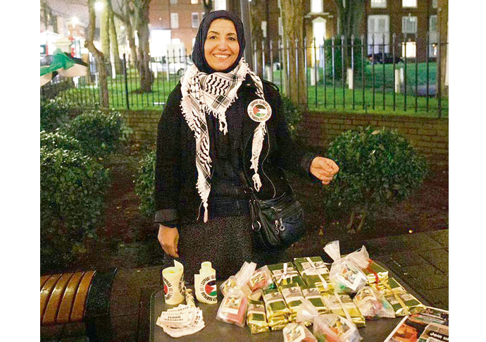 Faten’s chocolate sales boost Gaza aid Faten Hajaji