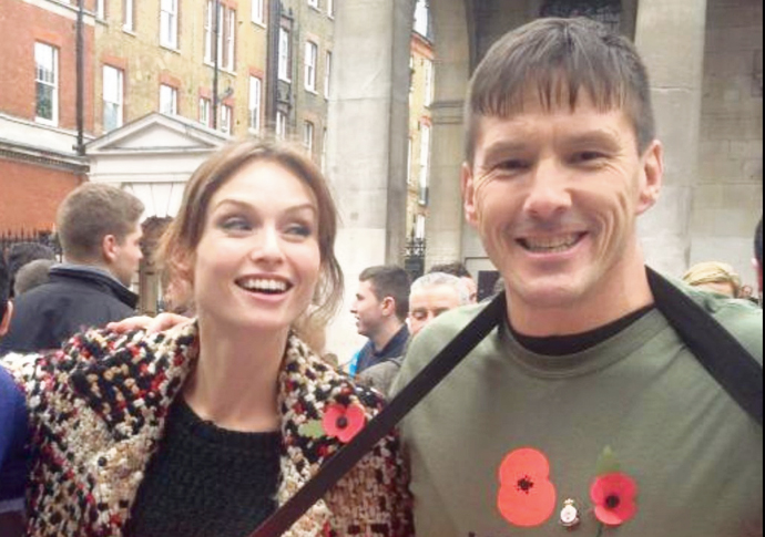 Homeless to Hollywood: how former soldier received life-changing support Jeremy and Sophie Ellis Bextor