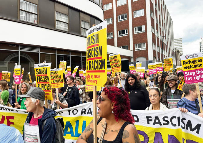 counter protestors
