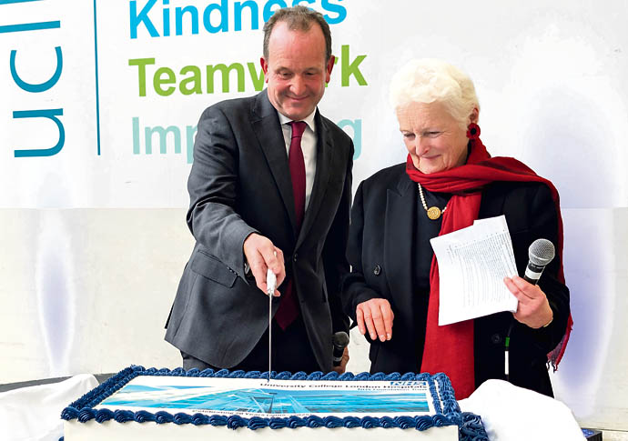 It’s 20 years of world class hospital care (and 20 years of mega cash PFI profits) David Probert and Julia Neuberger at UCH20