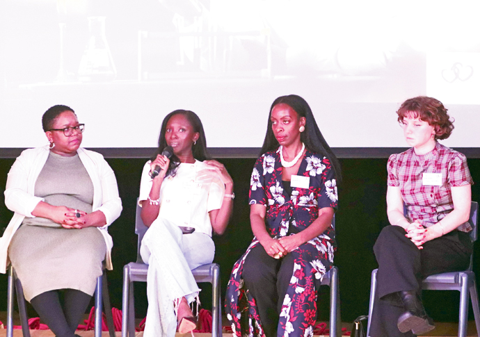 EGA alumni at the launch of school's charity