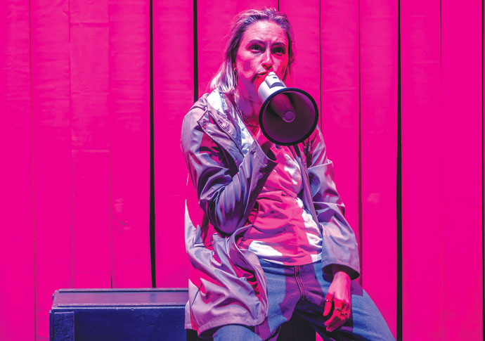 Review: (the) Woman, at Park 200 Theatre Lizzy Watts credit Charlie Flint