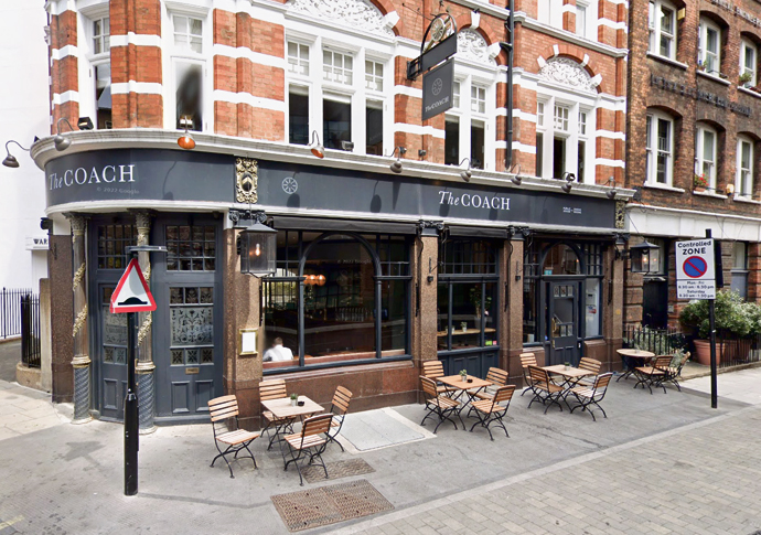 Neighbours fear pub changes The Coach in Clerkenwell