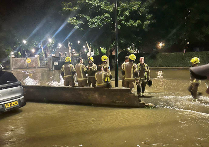 Flood victims won’t be home for Christmas firefighers flood