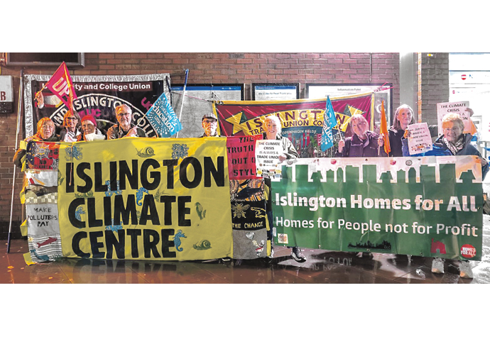 Show of solidarity for workers hit by climate change Climate