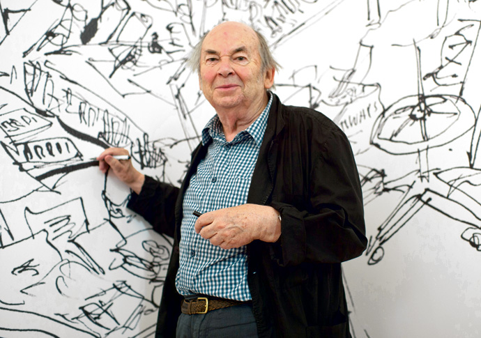 Quentin Blake at House of Illustration © Quentin Blake Centre for Illustration-1