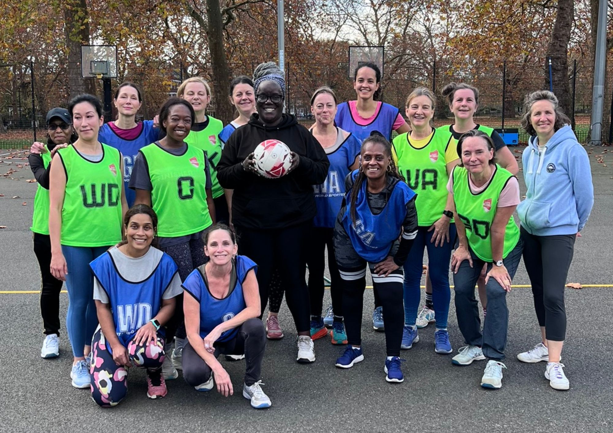 Meet the detective turned netball coach who is bringing women back to court netball mums