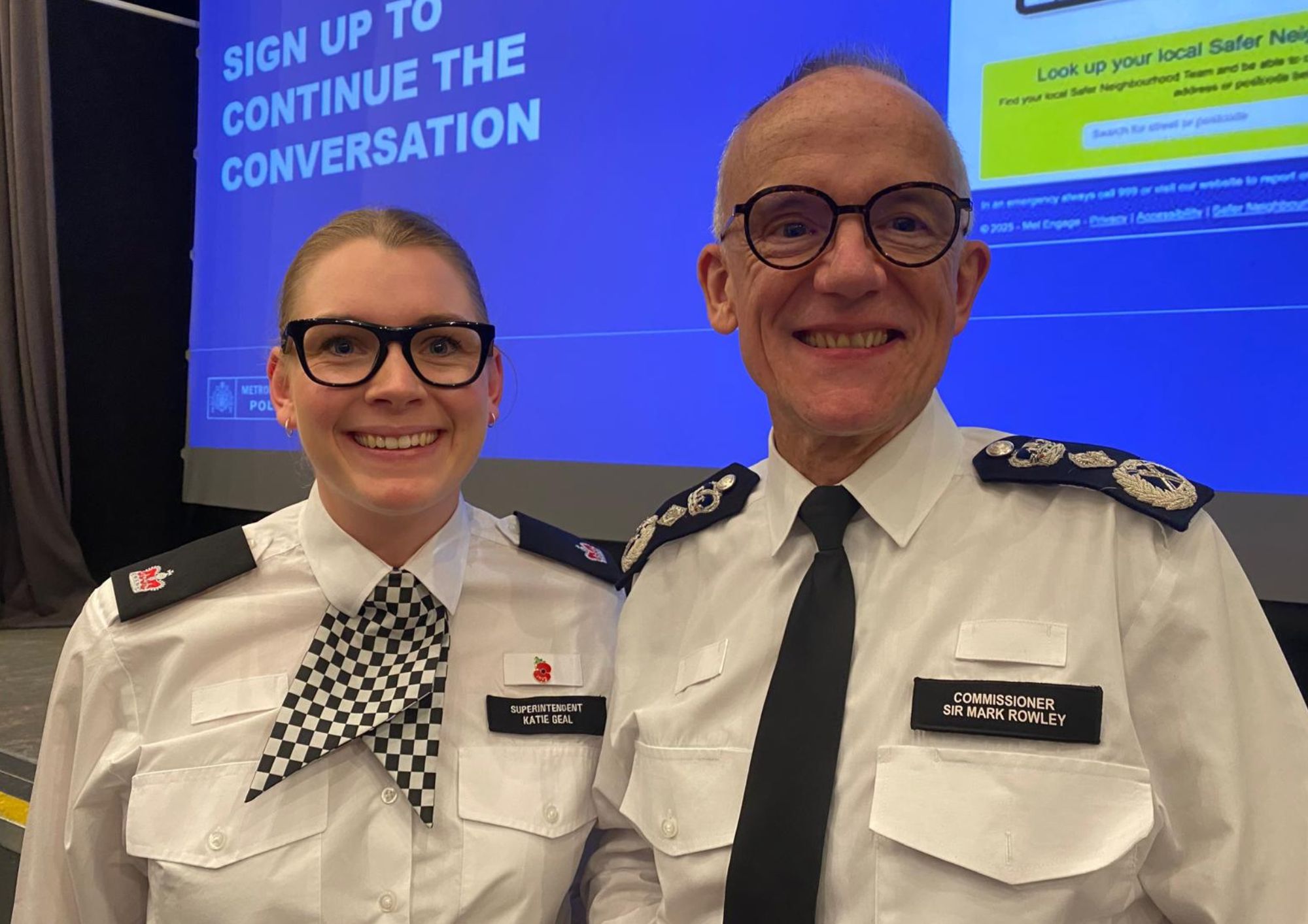 Police statistics show fall in crime but residents tell Met chief: ‘We don’t feel safe’ police meeting