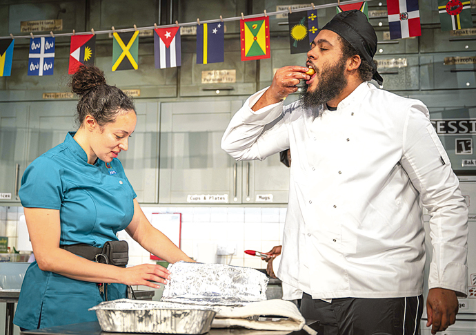 After Sunday_Aimée Powell (Naomi) & Corey Weekes (Ty). Photo credit Nicola Young