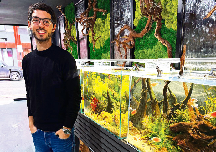 ‘Some people watch Netflix… some of us prefer the fish tank’ DAN MURRONI