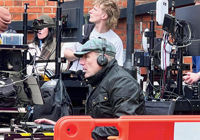 Star-studded gangster flick brings streets to a standstill Guy Ritchie Viva La Madness 4 PHOTO SIMON LAMROCK