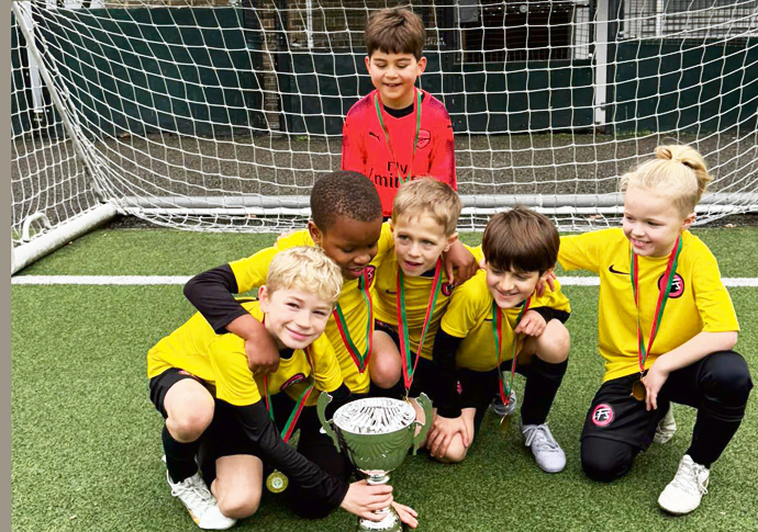 Holiday cup winners are not half talented! London Futsal Stars U8s
