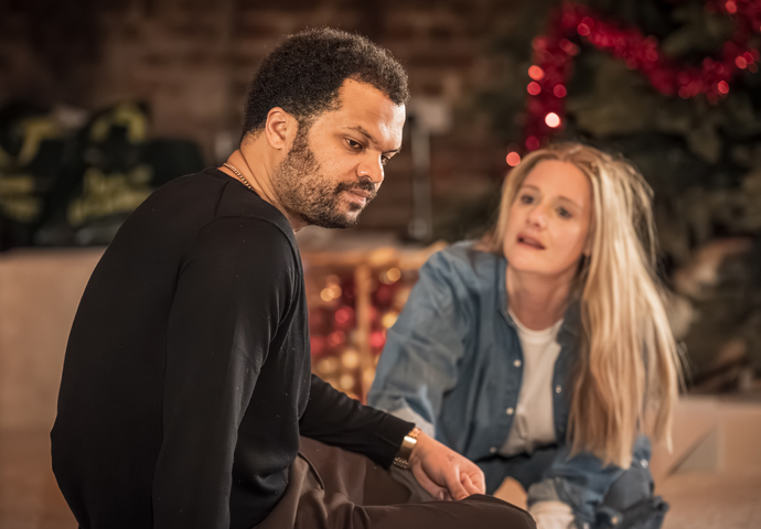 A Doll's House_Almeida Theatre_Olivier Huband and Romola Garai_Credit. Marc Brenner