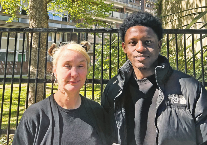 Refugee poet: ‘War tried to silence me – but I found my voice’ Aziz and Suzanne