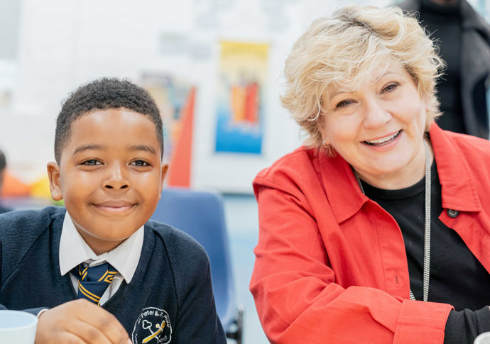 Emily thornberry & kid