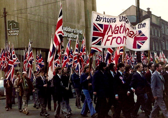 National Front march from the 1970s_photo Tav Dulay_CC BY-SA 3.0