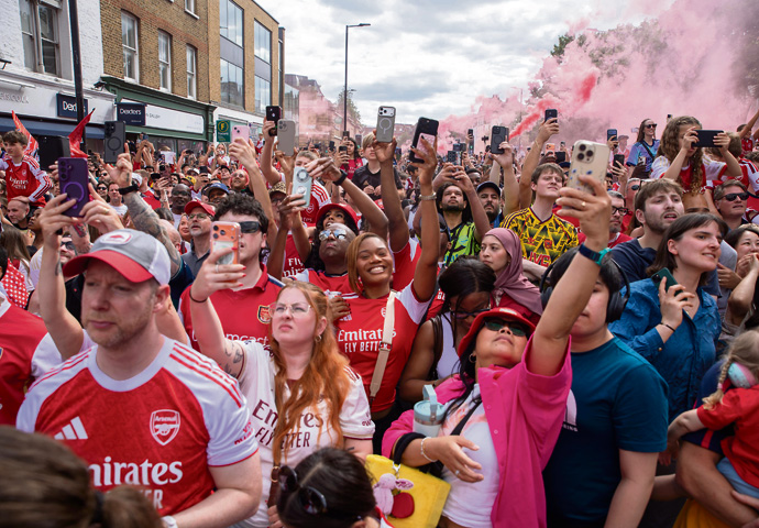 Arsenal parade_photo Simon Lamrock