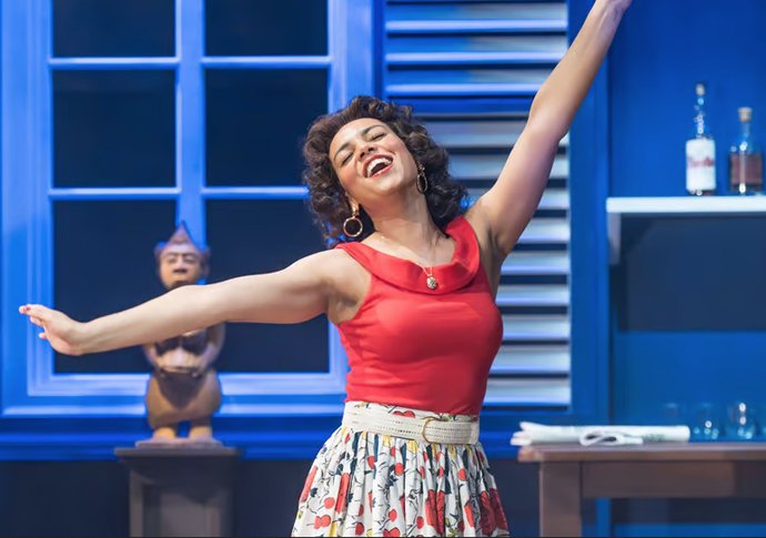 Review: Driftwood, at Kiln Theatre Cat White (Ruby) in Driftwood_photo Marc Brenner