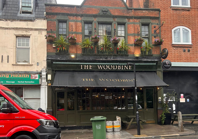 Residents oppose flats bid above pub The Woodbine 2
